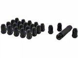 Black Closed End Spline Lug Nuts; M14 x 1.5; Set of 24 (99-25 Silverado 1500)