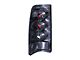 Raxiom Axial Series Tail Lights; Black Housing; Red/Clear Lens (99-02 Silverado 1500 Fleetside)