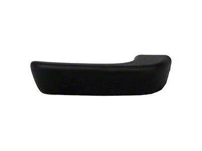 Replacement Interior Door Handle; Passenger Side; Black (07-13 Silverado 1500)