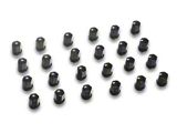 Black OE Style Lug Nuts; M14x1.5; Set of 24 (99-26 Silverado 1500)