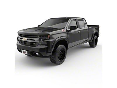 EGR Bolt-On Style Fender Flares; Black (19-21 Silverado 1500 w/ 5.80-Foot & 6.50-Foot Standard Box)