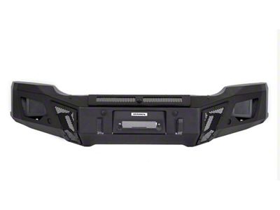 Go Rhino BR6 Winch-Ready Front Bumper; Textured Black (19-21 Silverado 1500)