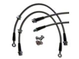 Braided Stainless Steel Brake Line Kit; Front and Rear (00-06 Silverado 1500 w/ Rear Disc Brakes)