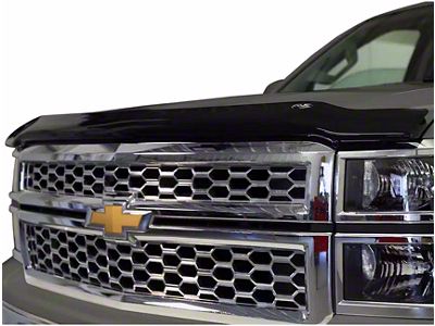 Bugflector Hood Shield; Dark Smoke (99-02 Silverado 1500)