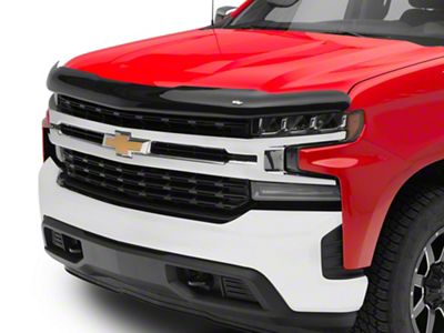 Bugflector II Hood Shield; Dark Smoke (19-24 Silverado 1500)