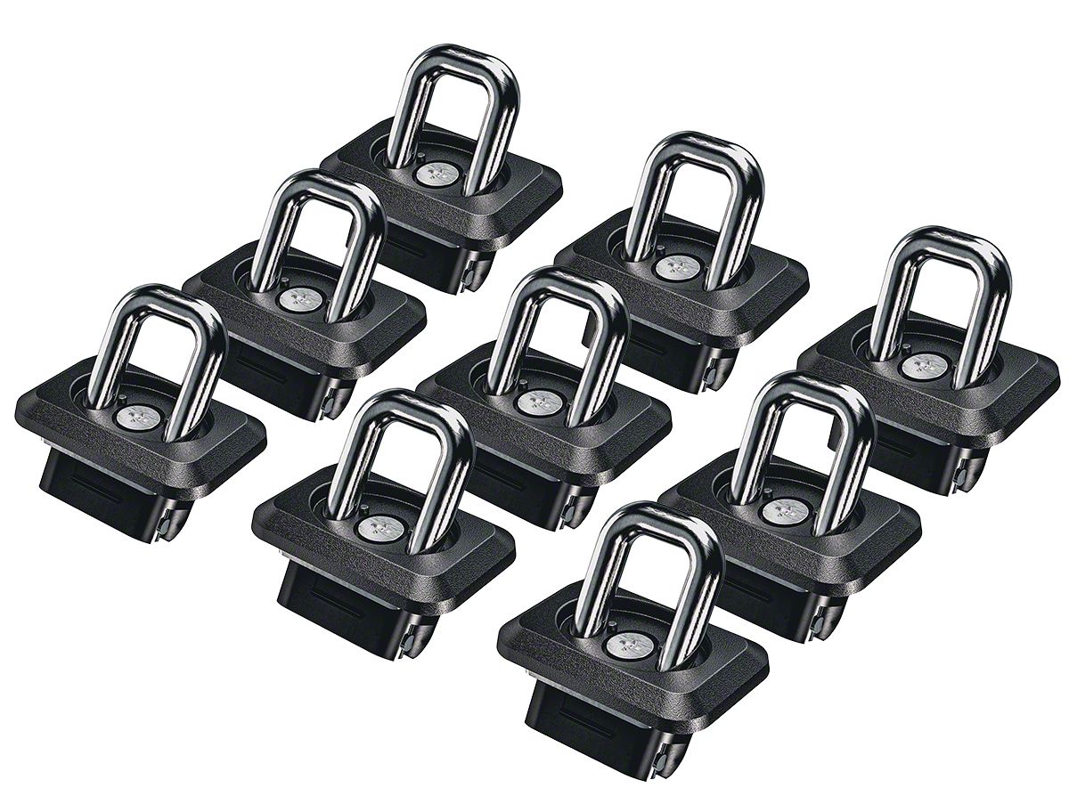 Silverado 1500 Bullet Inner Bed Retractable Tie Down Anchors Set of Nine 07 25 Silverado 1500 Free Shipping