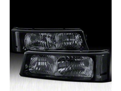 Bumper Lights; Smoked (03-06 Silverado 1500)