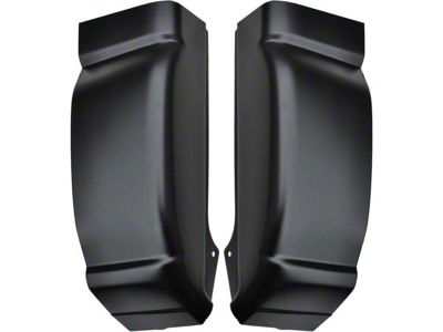 Cab Corners; Driver and Passenger Side (99-06 Silverado 1500 Regular Cab)