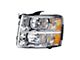 CAPA Replacement Headlight; Driver Side (07-13 Silverado 1500)