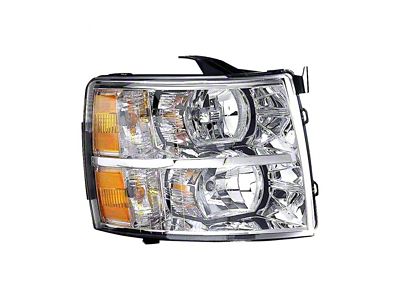 CAPA Replacement Headlight; Passenger Side (07-13 Silverado 1500)