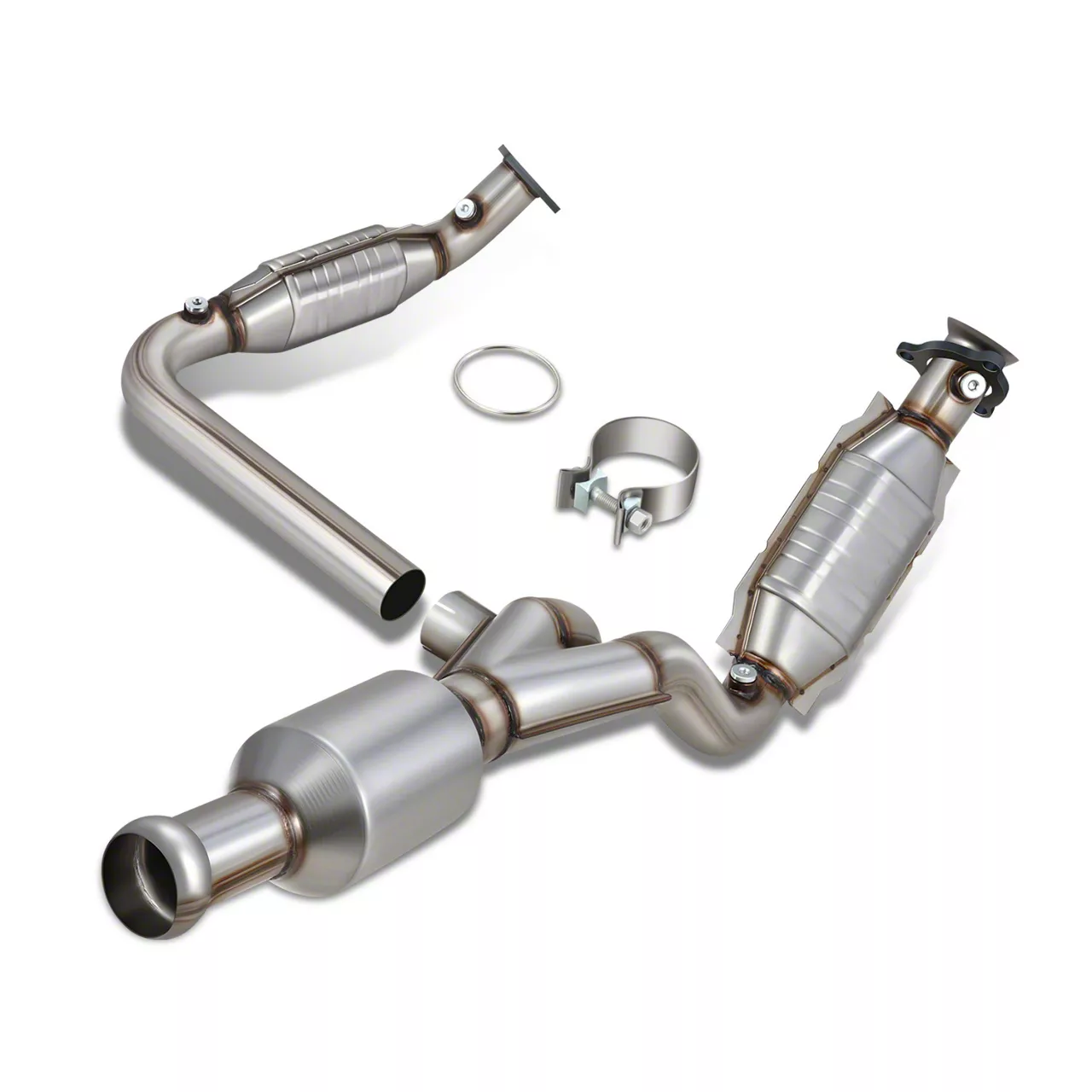 Stainless Works Silverado 1-7/8 in. Headers w/ Catted Y-Pipe