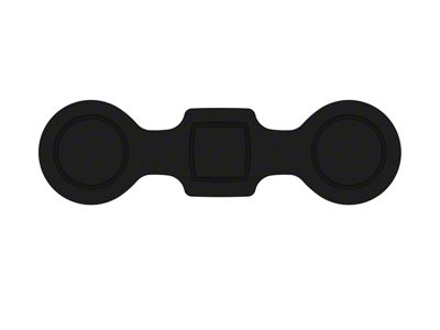 Center Console Foam Inserts; Black/Black (19-21 Silverado 1500; 2022 Silverado 1500 LTD)