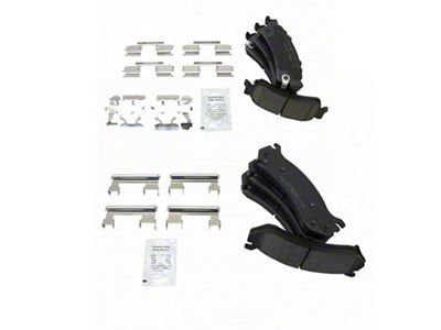 Ceramic Brake Pads; Front and Rear (99-06 Silverado 1500)