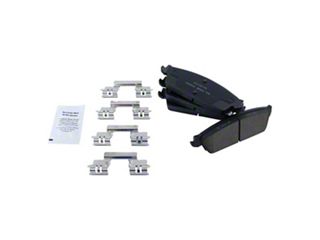 YXPCARS Ceramic Brake Pad Set (Front & Rear) For 2007-2013 Chevy Tahoe, Silverado 1500, GMC Sierra