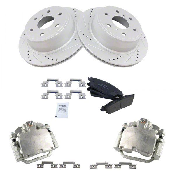 Silverado 1500 Ceramic Performance 6Lug Brake Rotor, Pad and Caliper