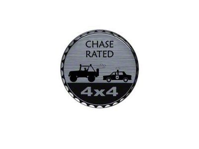 Chase Rated Badge (Universal; Some Adaptation May Be Required)