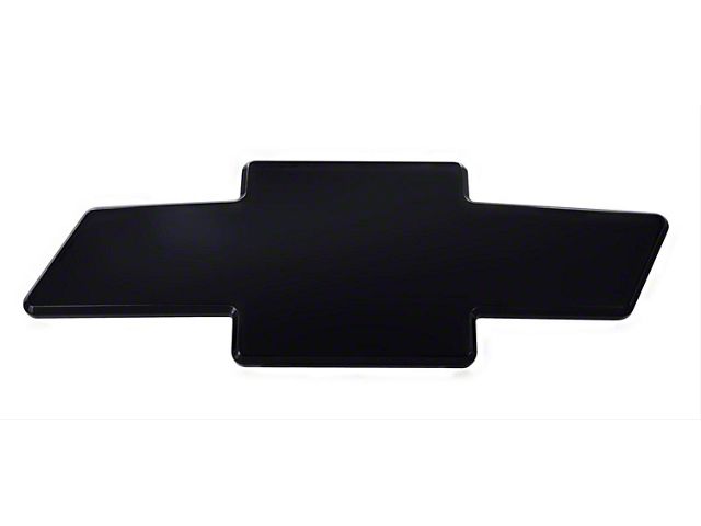 Chevy Bowtie Grille Emblem; Black (03-06 Silverado 1500)