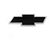 Chevy Bowtie Grille Emblem; Polished and Black (14-15 Silverado 1500)
