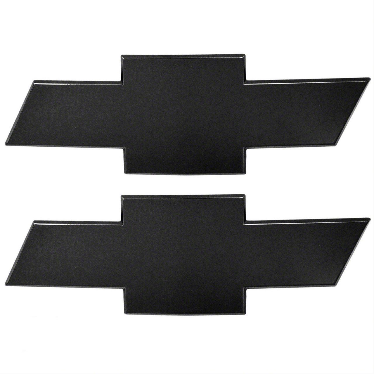 Chrome Black Rear Tailgate Bowtie Emblem For 2014-2018 Chevy Silverado 1500
