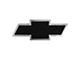 Chevy Bowtie Tailgate Emblem; Chrome and Black (07-13 Silverado 1500)