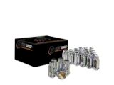 Chrome Acorn Lug Nuts for Aftermarket Wheels; M14x1.5; Set of 24 (99-26 Silverado 1500)