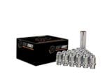 Chrome Acorn Spline ET Lug Nuts; M14x1.5; Set of 24 (99-26 Silverado 1500)