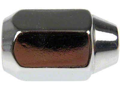 Chrome Acorn Wheel Lug Nuts; M14x1.50; Set of 4 (99-24 Silverado 1500)