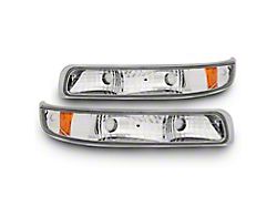Raxiom Axial Series Euro Turn Signal and Parking Lights; Chrome (99-01 Silverado 1500)