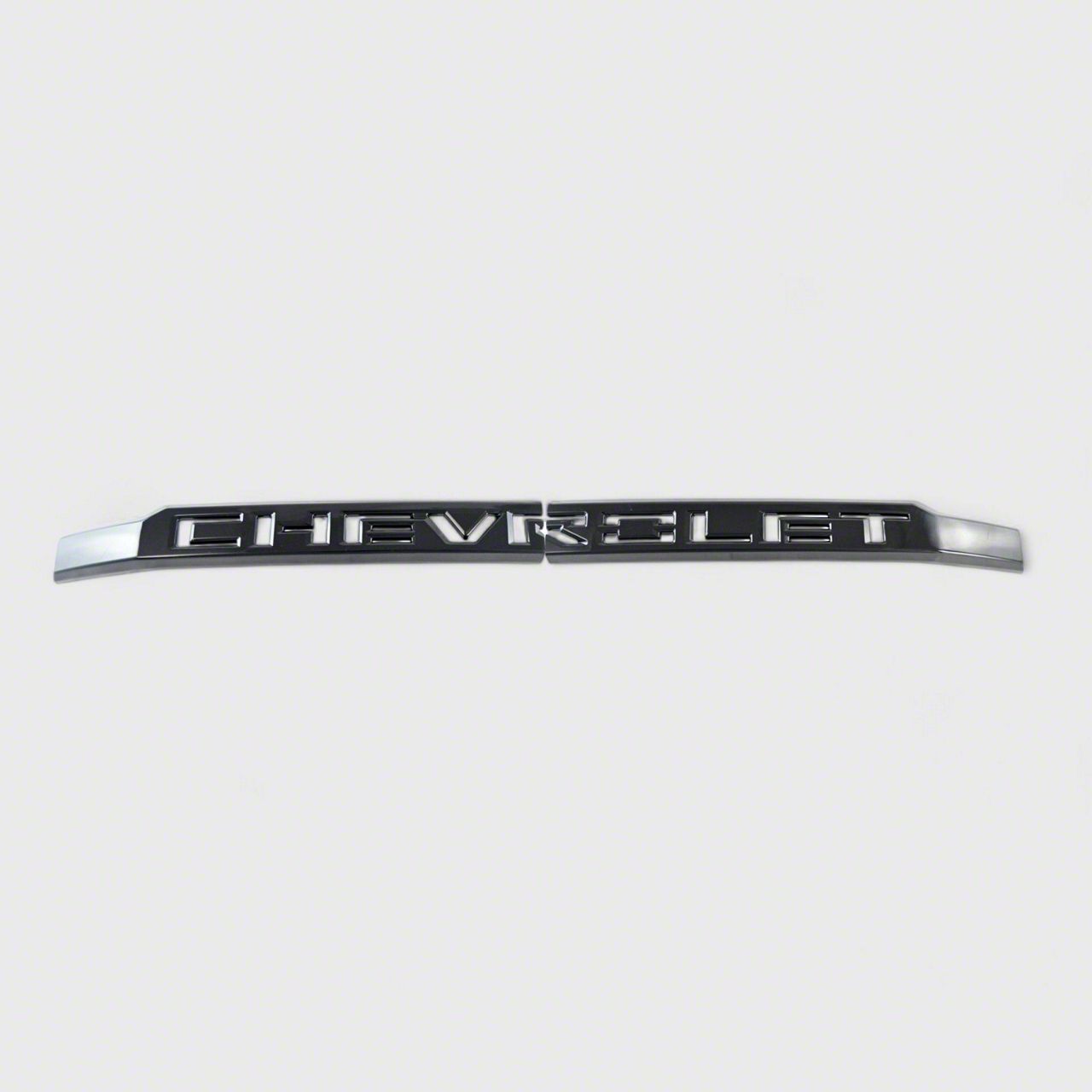 thumbnail image 2 of Trim Illusion Black Gloss Grille Overlay For 2022-2025 Chevy Silverado 1500 - Chrome Delete Kit 2 of 5