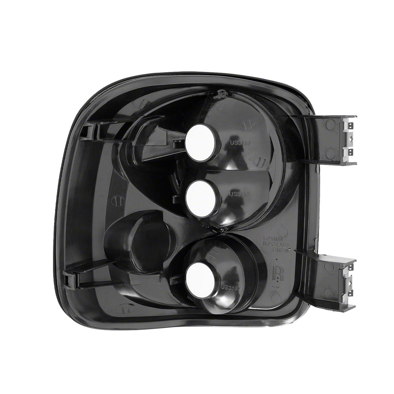 Silverado 1500 Tail Lights; Chrome (99-02 Silverado 1500