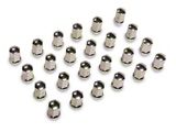 Chrome OEM Style Lug Nut Kit; 14mm x 1.5; Set of 24 (99-26 Silverado 1500)