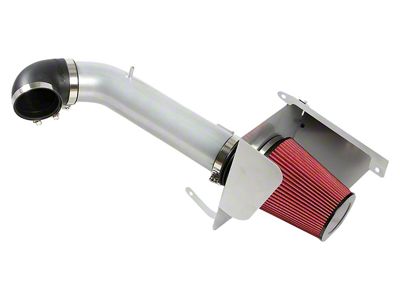 Cold Air Intake; Silver (09-14 V8 Silverado 1500)