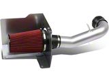 Cold Air Intake; Silver (07-08 5.3L Silverado 1500)
