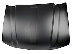 Cowl Induction Style Hood; Unpainted (03-05 Silverado 1500)