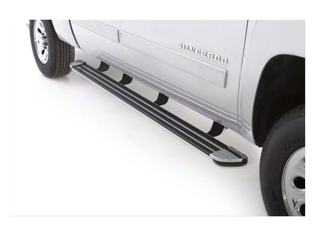 Crossroads Running Boards; 80-Inch Long; Chrome (07-14 Silverado 1500 Crew Cab)