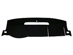 Custom Fit Dash Cover; Velour Grey (08-13 Silverado 1500)