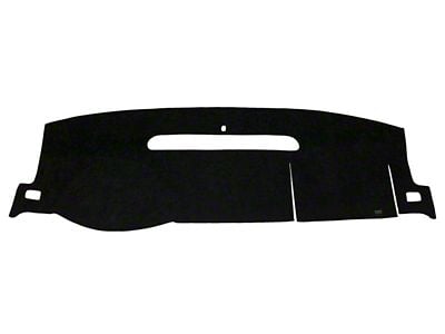 Custom Fit Dash Cover; Velour Vanilla (2007 Silverado 1500)