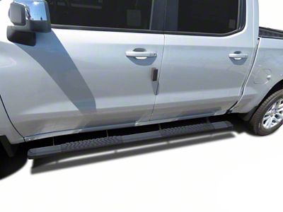 Cutlass Running Boards; Black (19-25 Silverado 1500 Crew Cab)
