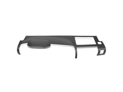 Dash Cover Cap Bezel; Gray (07-13 Silverado 1500 LS, LT, WT)