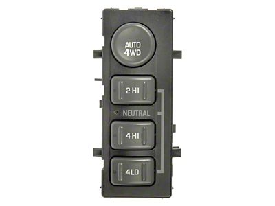 Dash Mounted Four Wheel Drive Switch (99-02 4WD Silverado 1500)