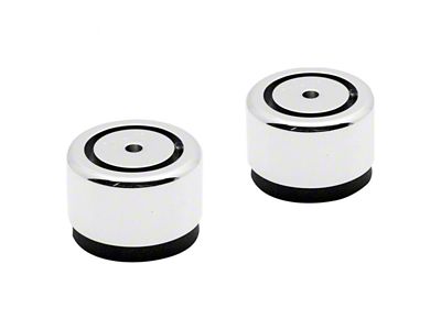 Putco Diamond Donuts; Chrome; 2-Inch