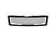 Diamond Mesh Style Upper Replacement Grille with LED DRL Lights; Black (07-13 Silverado 1500)