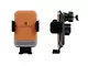 Direct Fit Phone Mount with Charging Auto Closing Cradle Head; Tan (14-18 Silverado 1500)