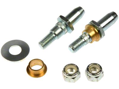 Door Hinge Pin and Bushing Kit; 8-Piece Kit (99-06 Silverado 1500)