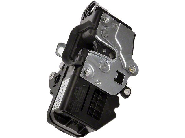Door Lock Actuator Motor; Integrated; Front Driver Side; Without Power Locks (09-13 Silverado 1500)