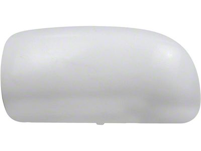 Door Mirror Cover; Driver Side; Chrome (01-06 Silverado 1500 Extended Cab, Crew Cab)