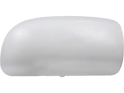 Gloss White Mirror Overlay Covers – For 2007-2013 Chevy Silverado & GMC Sierra