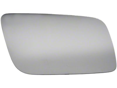 Door Mirror Glass; Without Backing Plate; Left; 5.125-Inch Tall; 9.125-Inch Wide; Adhesive Style (1999 Silverado 1500)