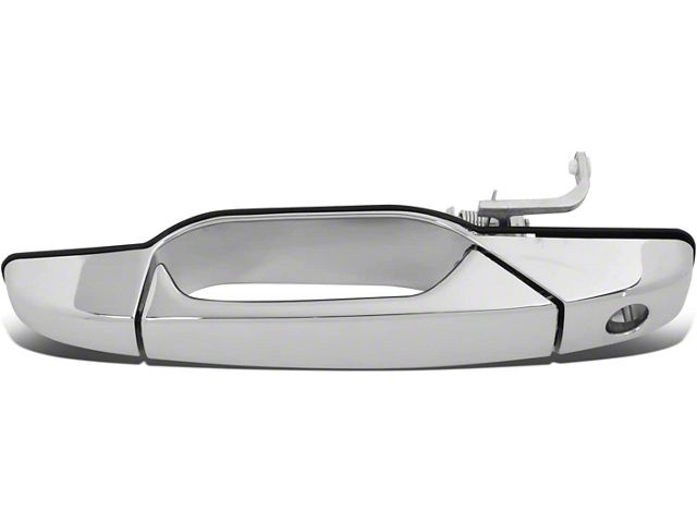 Jijiamotor13 Rear Left Door Handle For 1999-2007 Chevy Silverado GMC Sierra Extended Cab - Textured Black