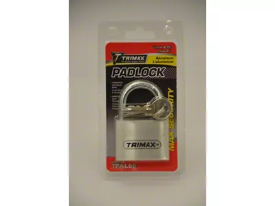Dual Locking Solid Aluminum Body Padlock; 60mm x 46mm